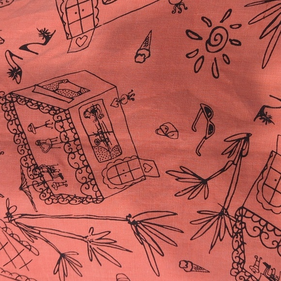 Orange Hemp Tank Top - Picture 8 of 8